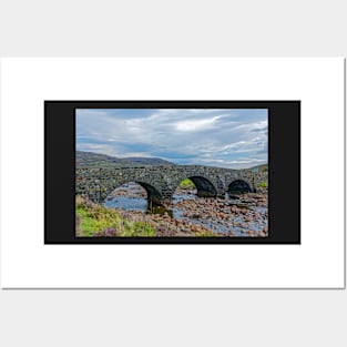 The Old Bridge, Sligachan, Skye, Scotland Posters and Art